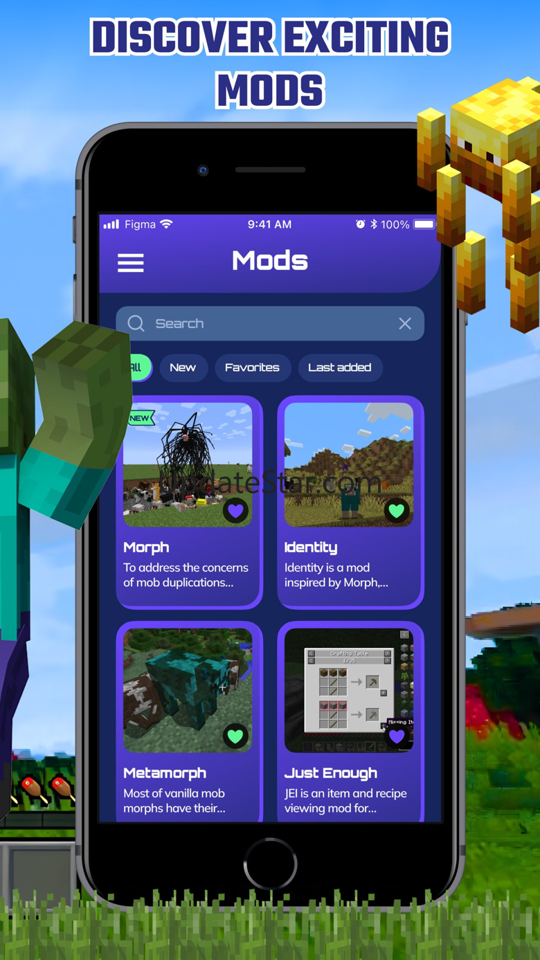 Morph Mods, Maps for Minecraft 2.3