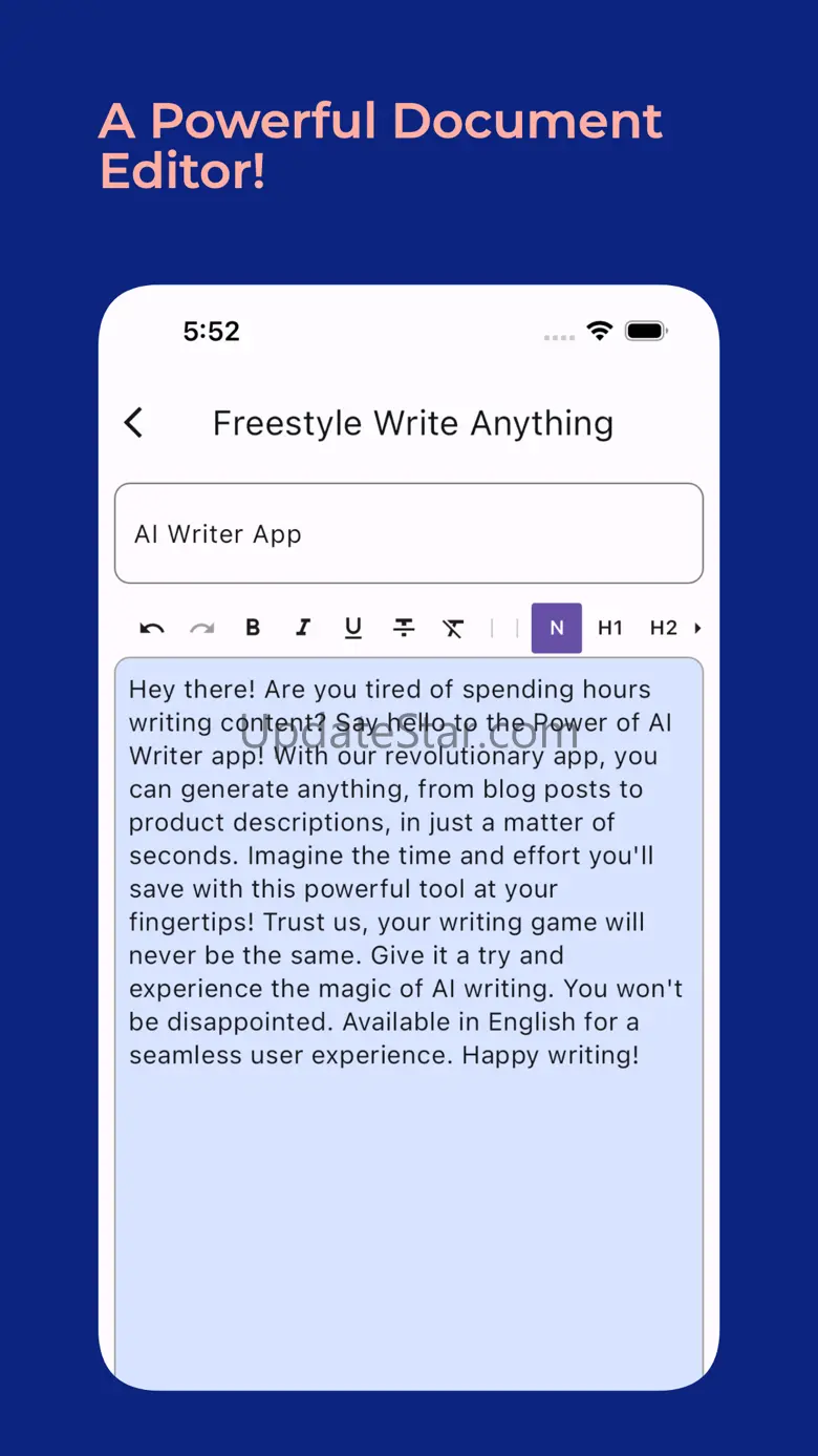 AI Writer & Chat Generative AI 2.29.9