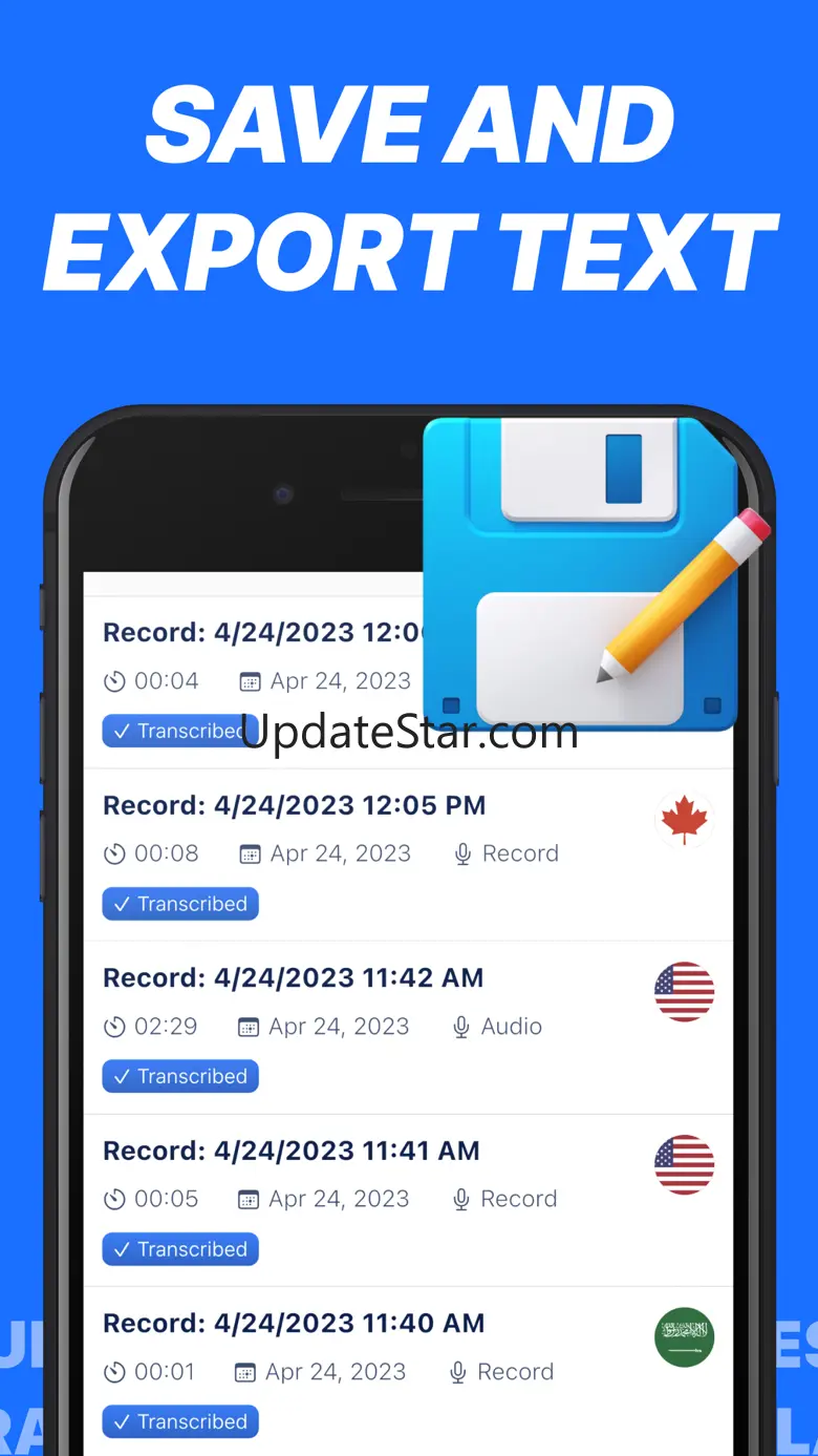 Speech to Text : Transcribe 1.0.8
