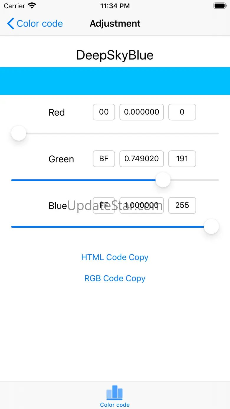 HTML ColorCode 2.5.4