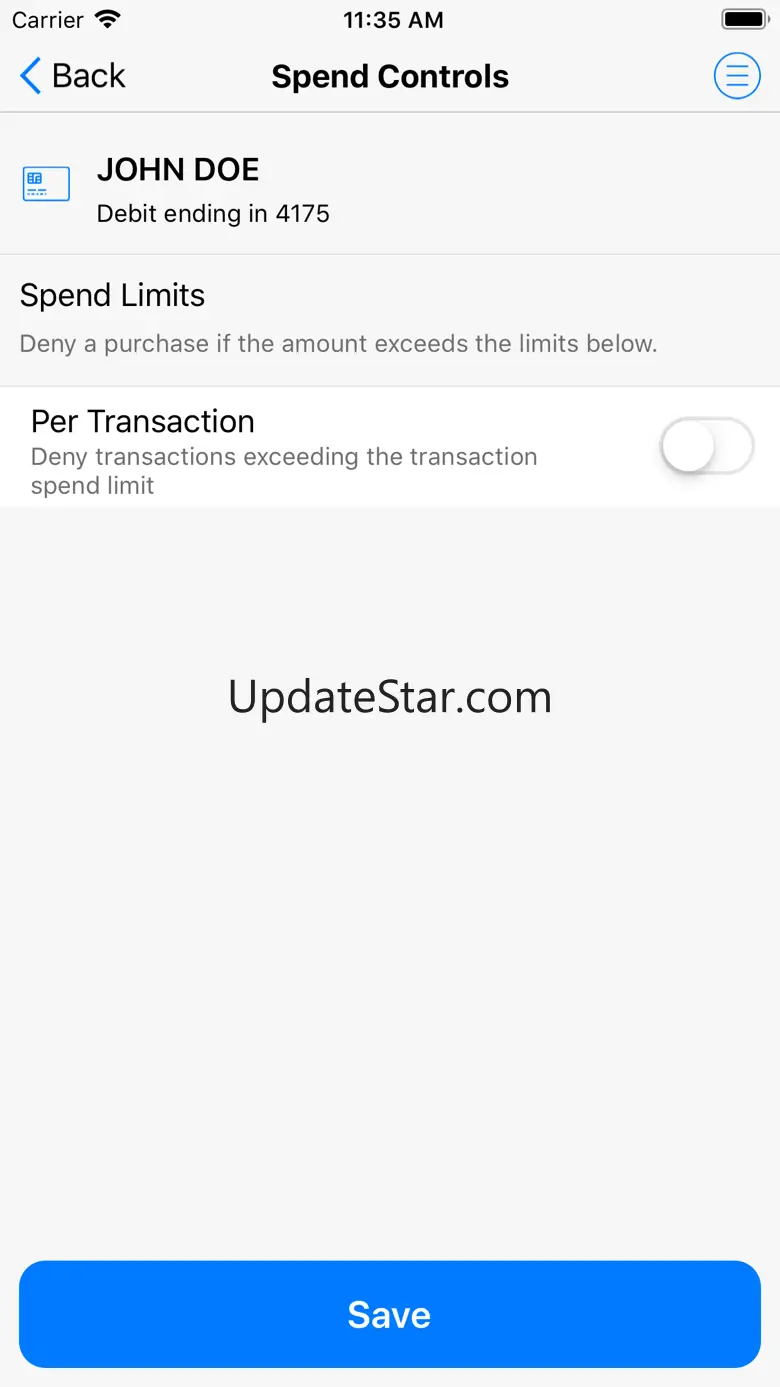 Pinnacle Bank Card Control 3.9.2