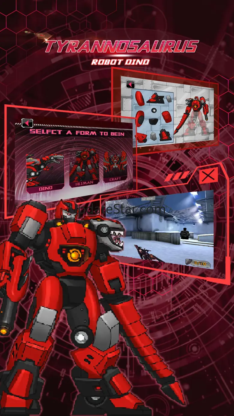 Trex Ruthless: Dino Robot Simulator, Fighting Game 1.2.2