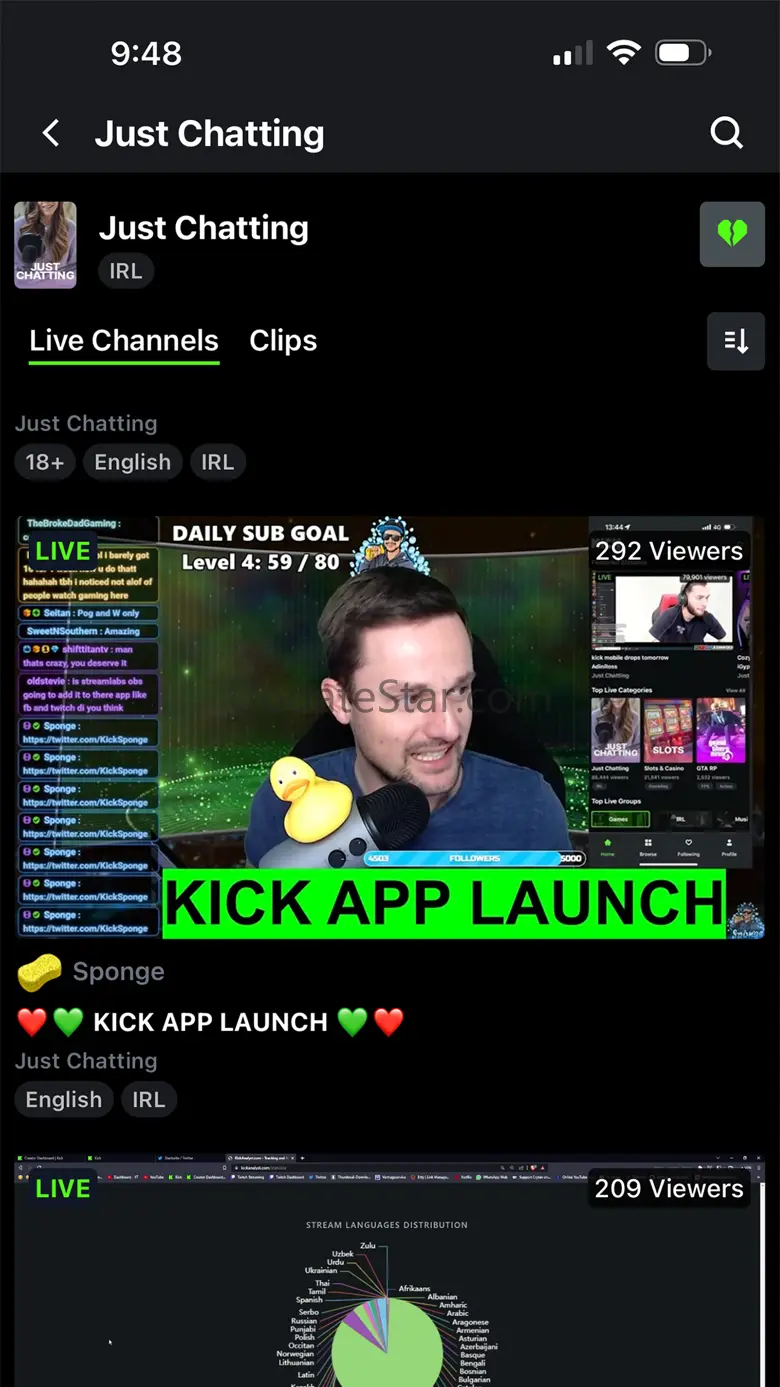 Kick - Live Streaming 2.1.20