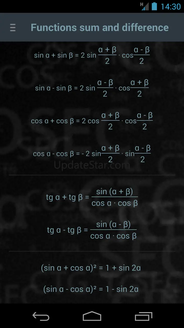Trigonometry. Unit circle. 3.30