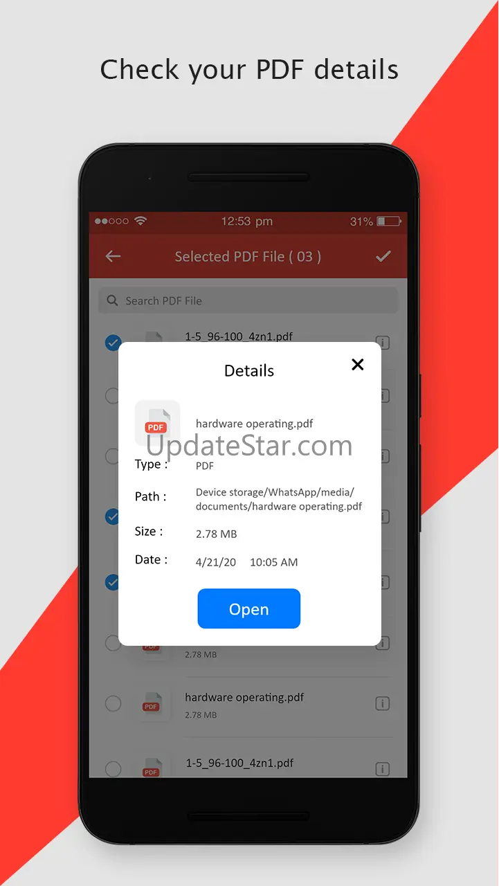 Merge Multiple PDF Files 9.2.0