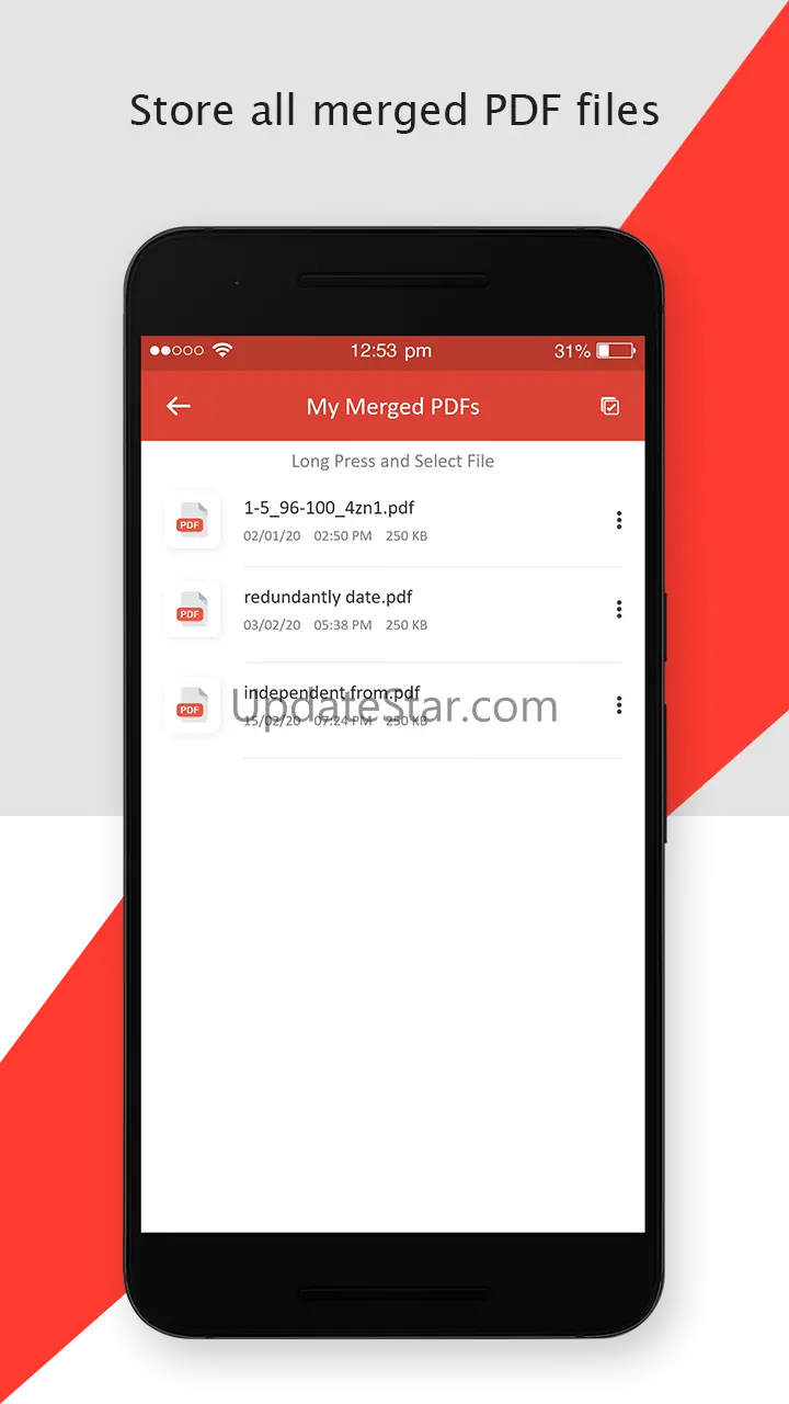 Merge Multiple PDF Files 9.2.0