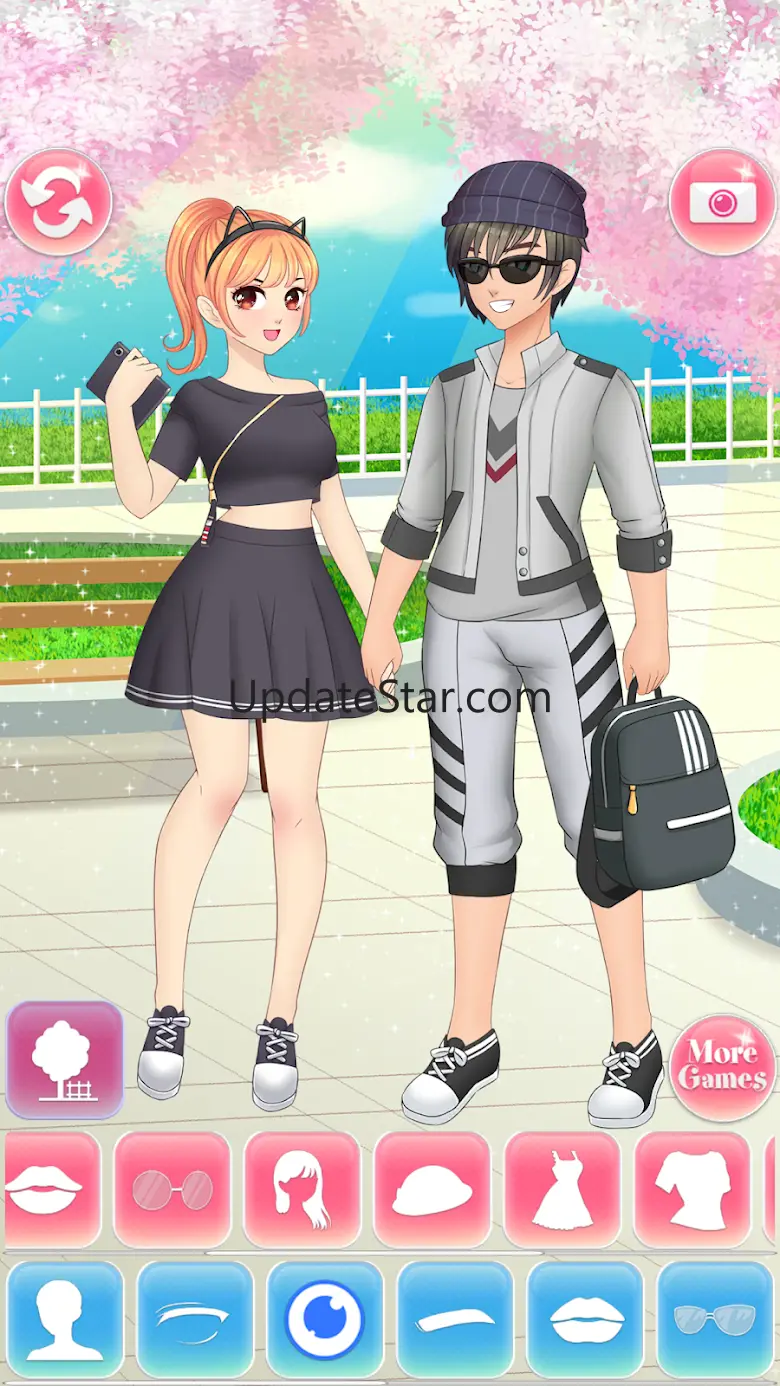 Anime High School Couple 1.2