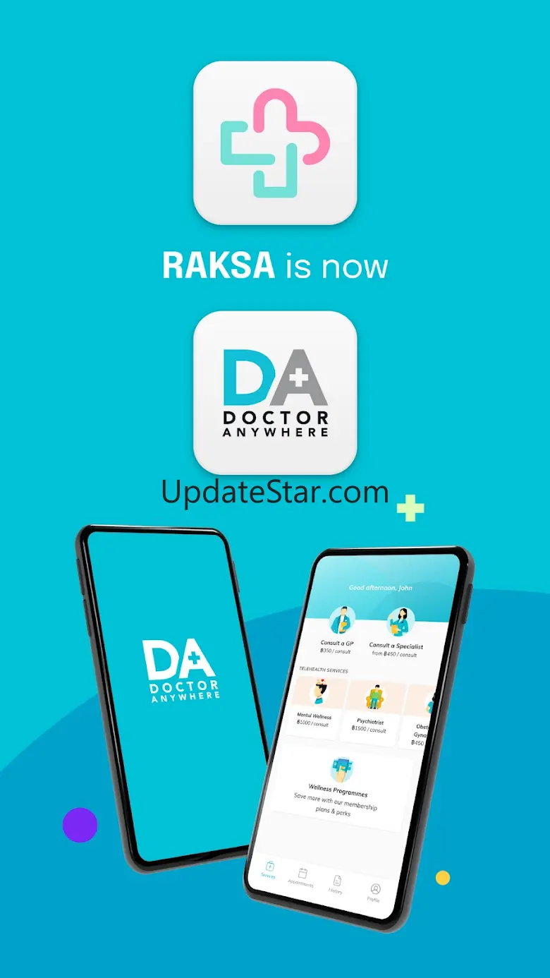 Raksa (now Doctor Anywhere) 2.8.0
