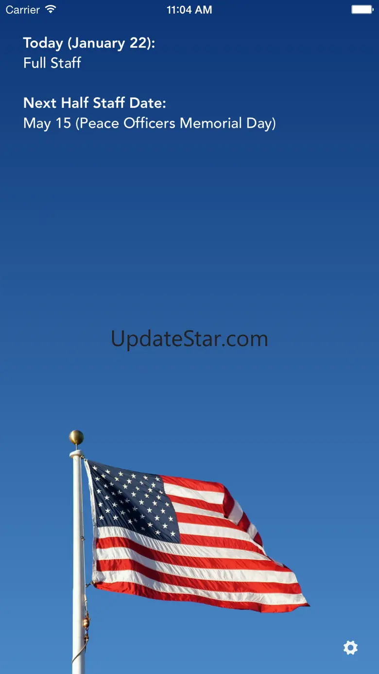Half Staff App 1.1