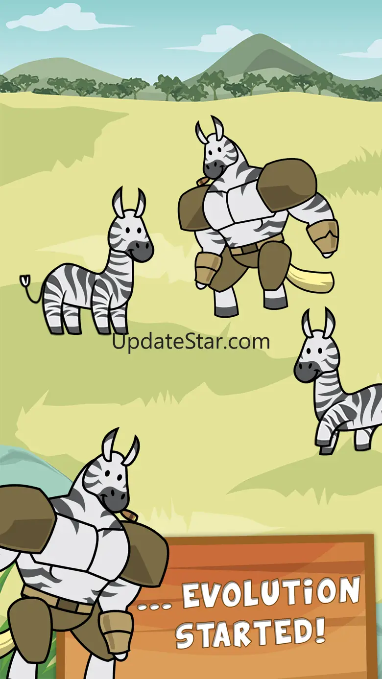 Zebra Evolution - Breed and Evolve Mutant Zebras 1.0
