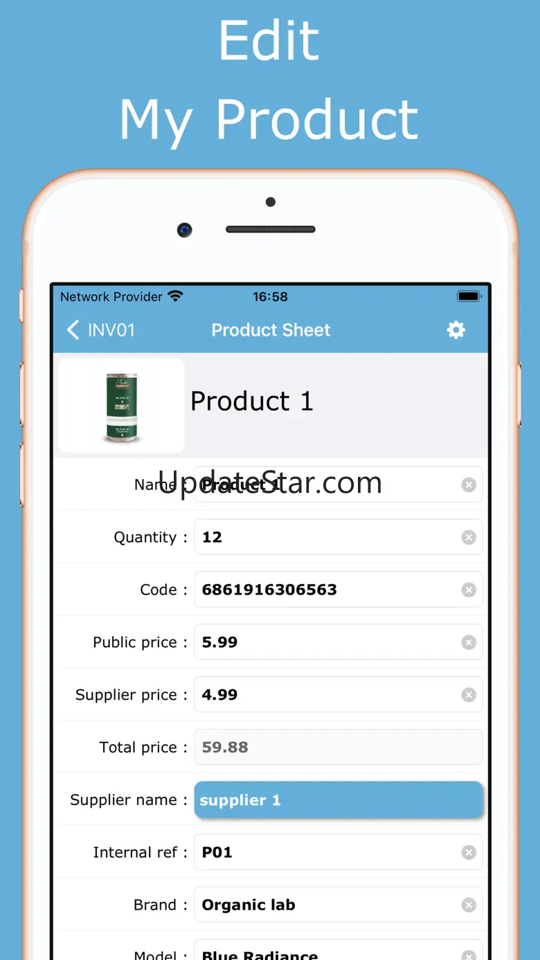 Inventory with barcode 5.21