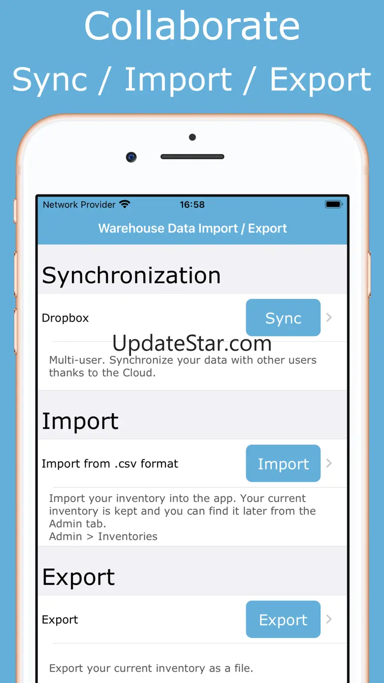 Inventory with barcode 5.21