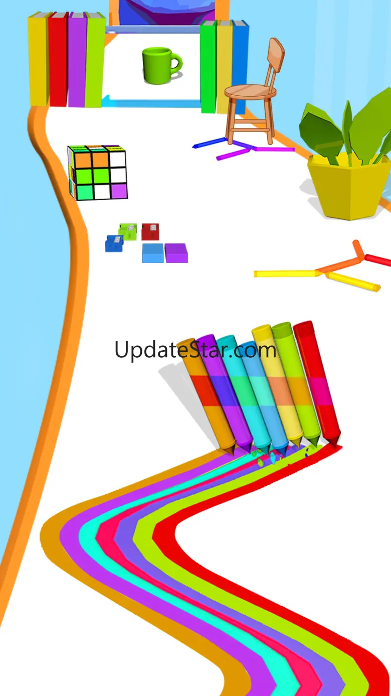 Pencil Color Run: Pen Rush 3d 1.4