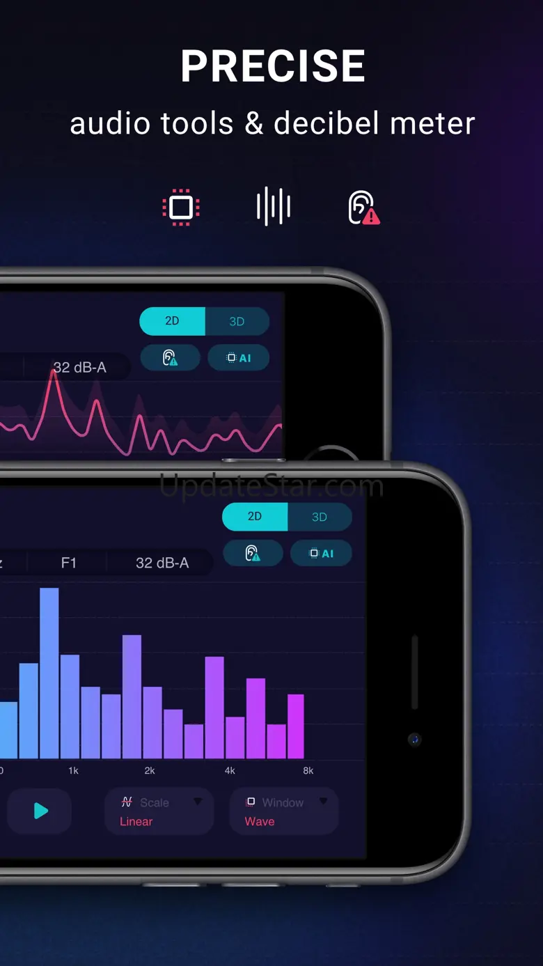 Spectrum Analyzer: Sound Wave 9.6.8