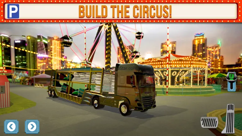 Amusement Park Fair Ground Circus Trucker Parking Simulator 1.0.1