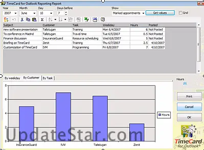 TimeCard for Outlook, Single User 4.2
