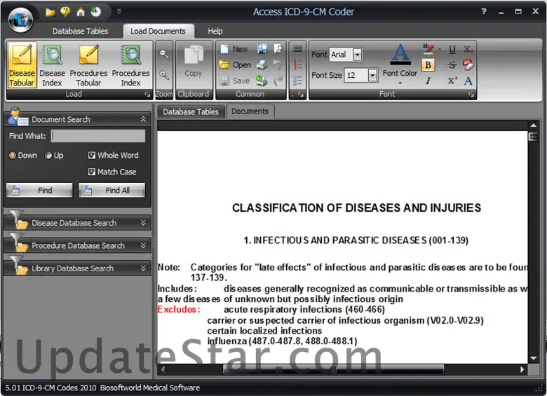 Access ICD-9-CM Coder 3.0.1
