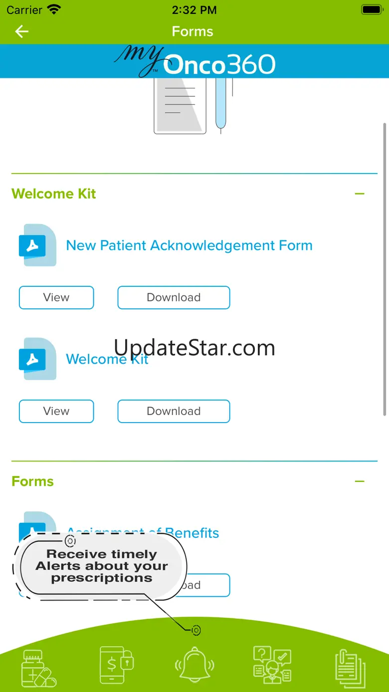 myOnco360 Patient App 2.2
