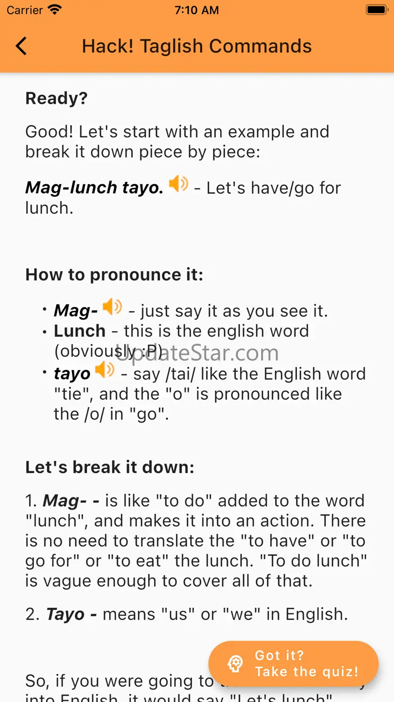 Learn Tagalog Fast! 1.0.16