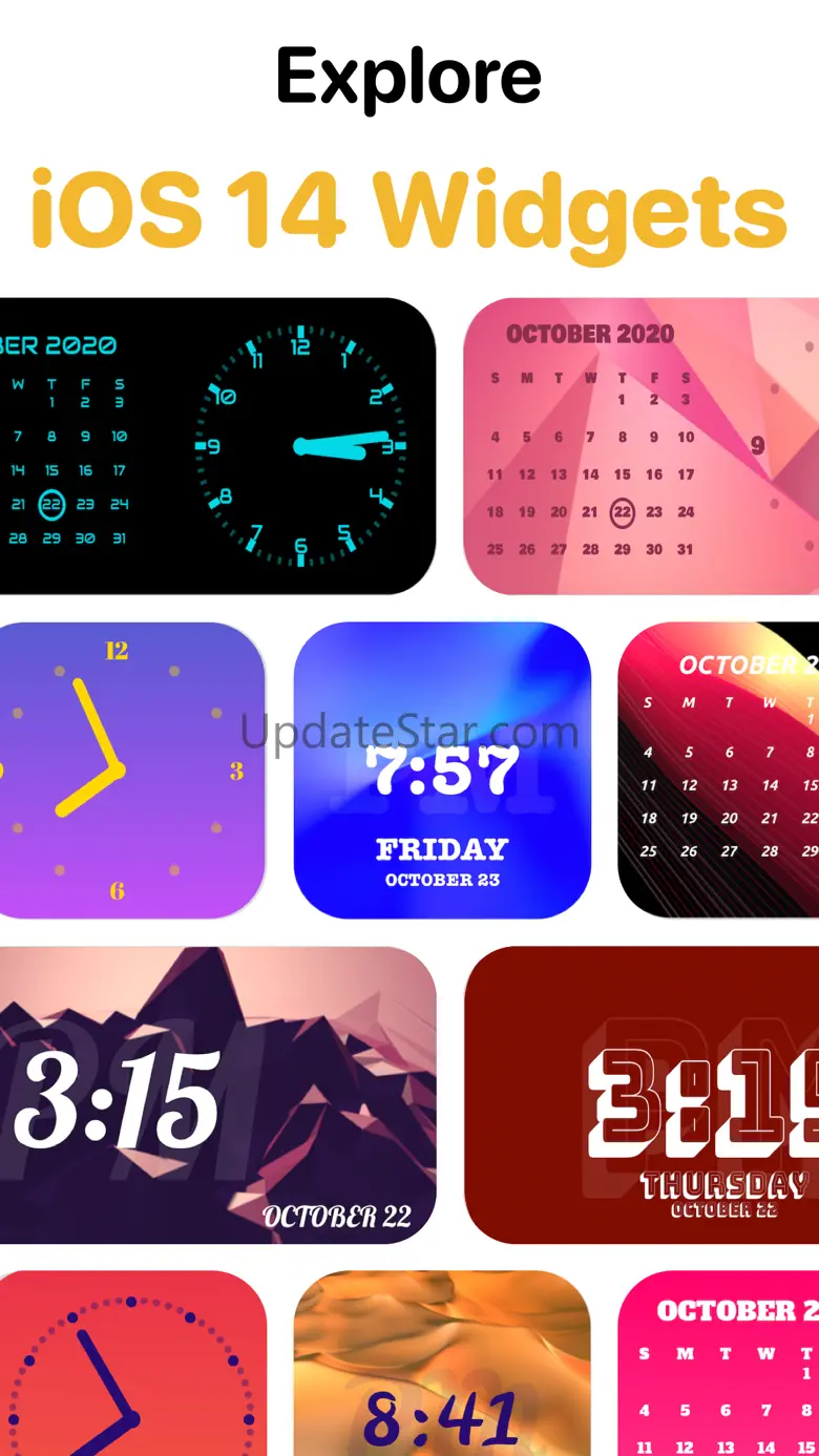 Widget: Custom Widgets Gallery 1.4