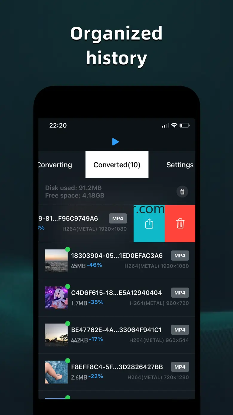 Video Converter Pro: Mov,  MP3 1.0.5