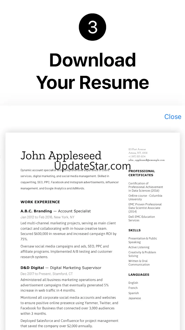 Resume Builder App Free - PDF  2.2.2