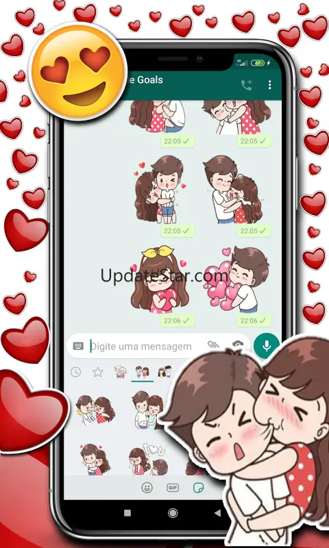 Couple Love Stickers 4.0.1