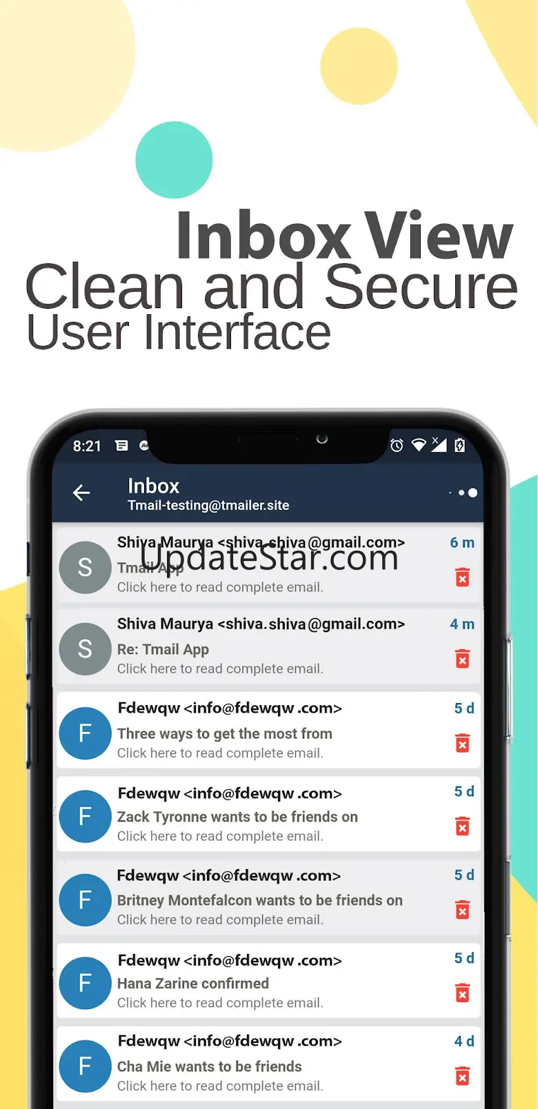 tMail - Temporary Email 2.8.1