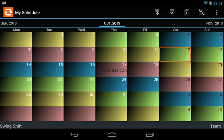 Shift Schedule + Alarm Clock v.10.8.01.b
