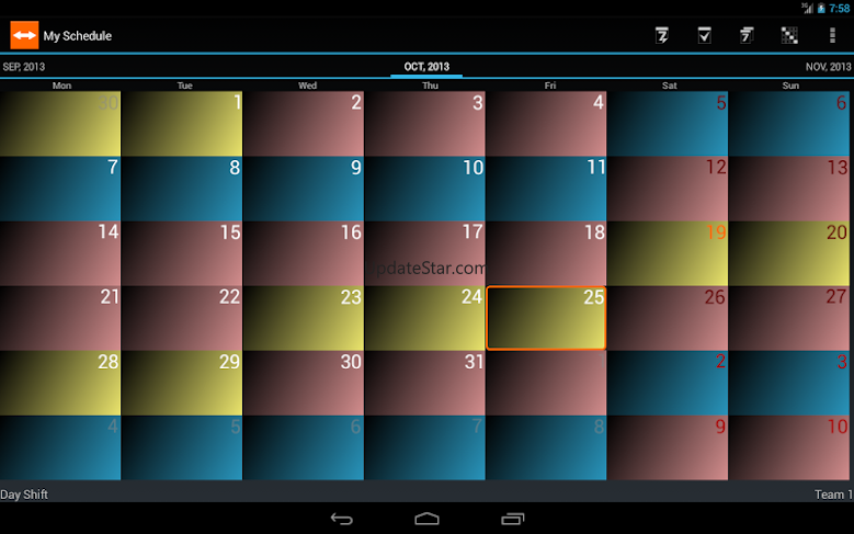 Shift Schedule + Alarm Clock v.10.8.01.b