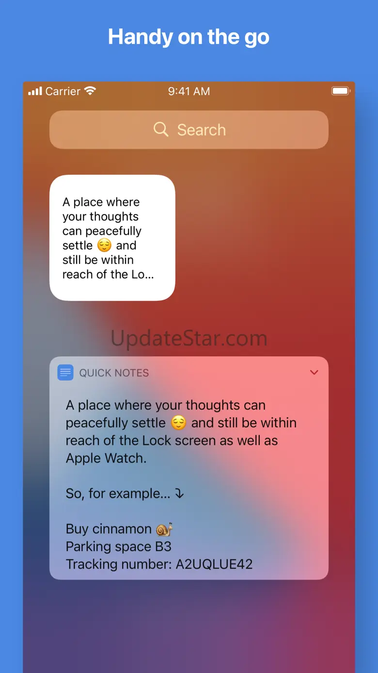 Quick Notes with widget 2.4