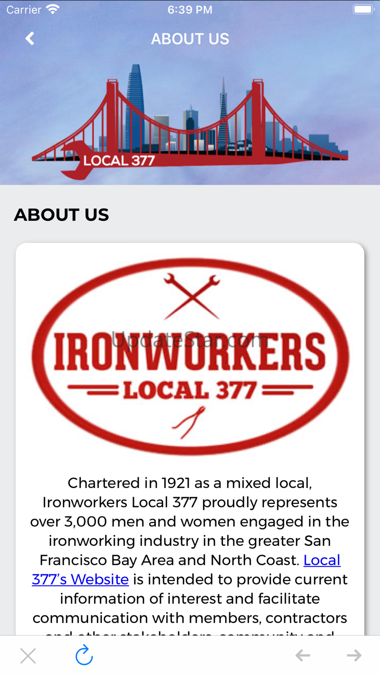 Ironworkers Local 377 14.5.0
