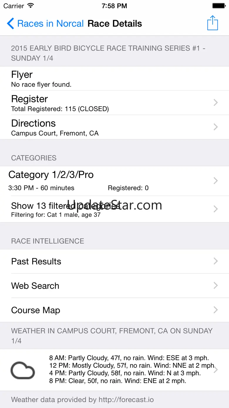 Race Ready - USA Cycling Races 1.4.0