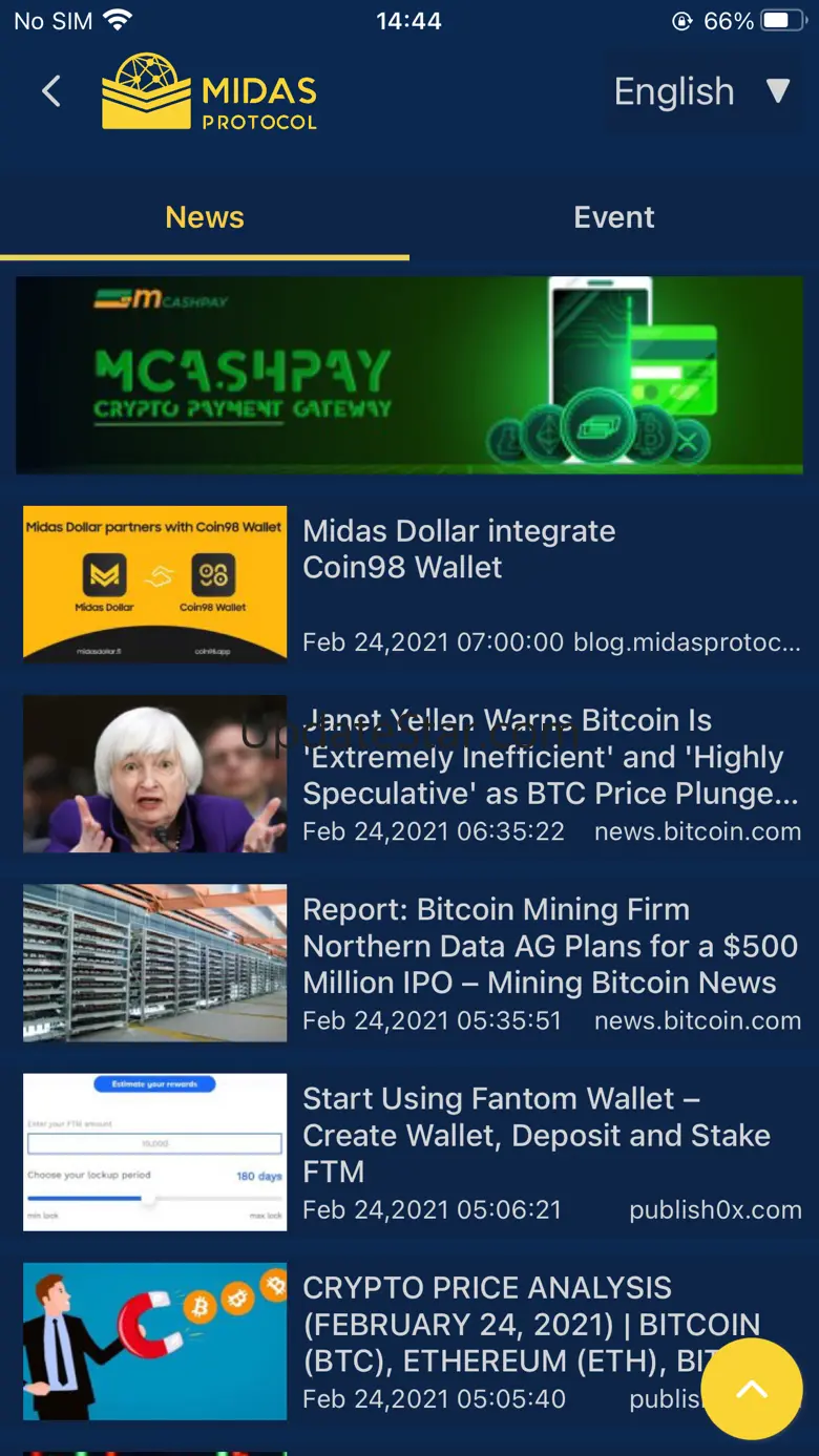 Midas Protocol - Crypto Wallet 2.0.8