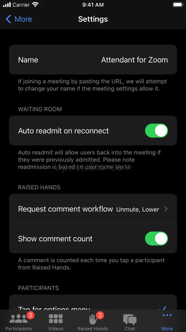 Attendant for Zoom 2.6.1