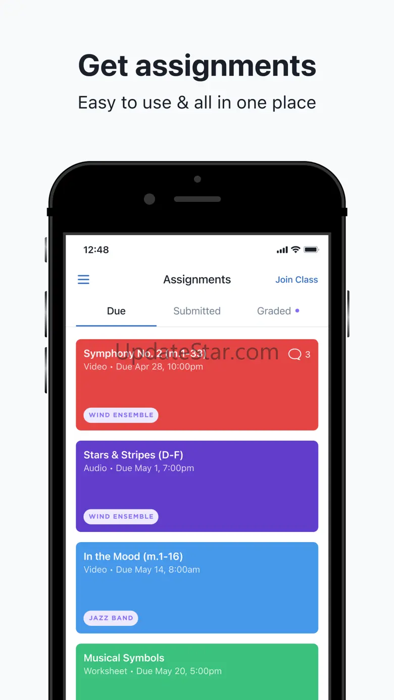 MuseClass: Student Assignments 1.33