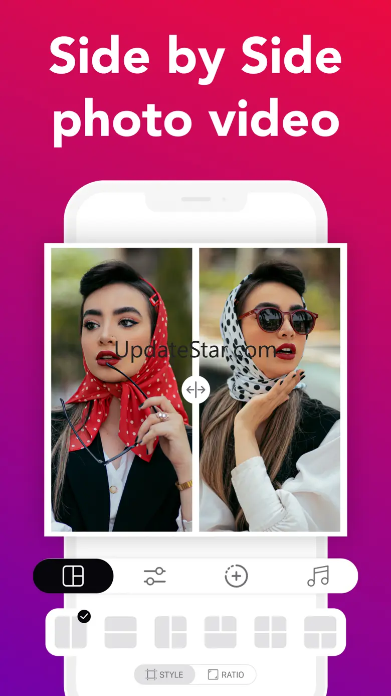 Side by Side Photo Video Oddy 1.7.3