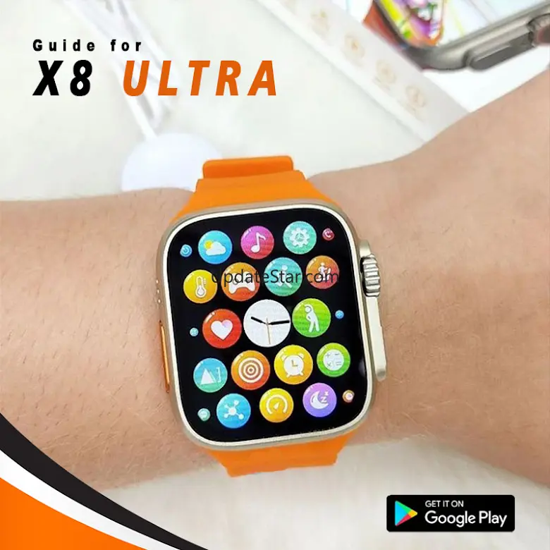 X8 Ultra Smart Watch Guide v1