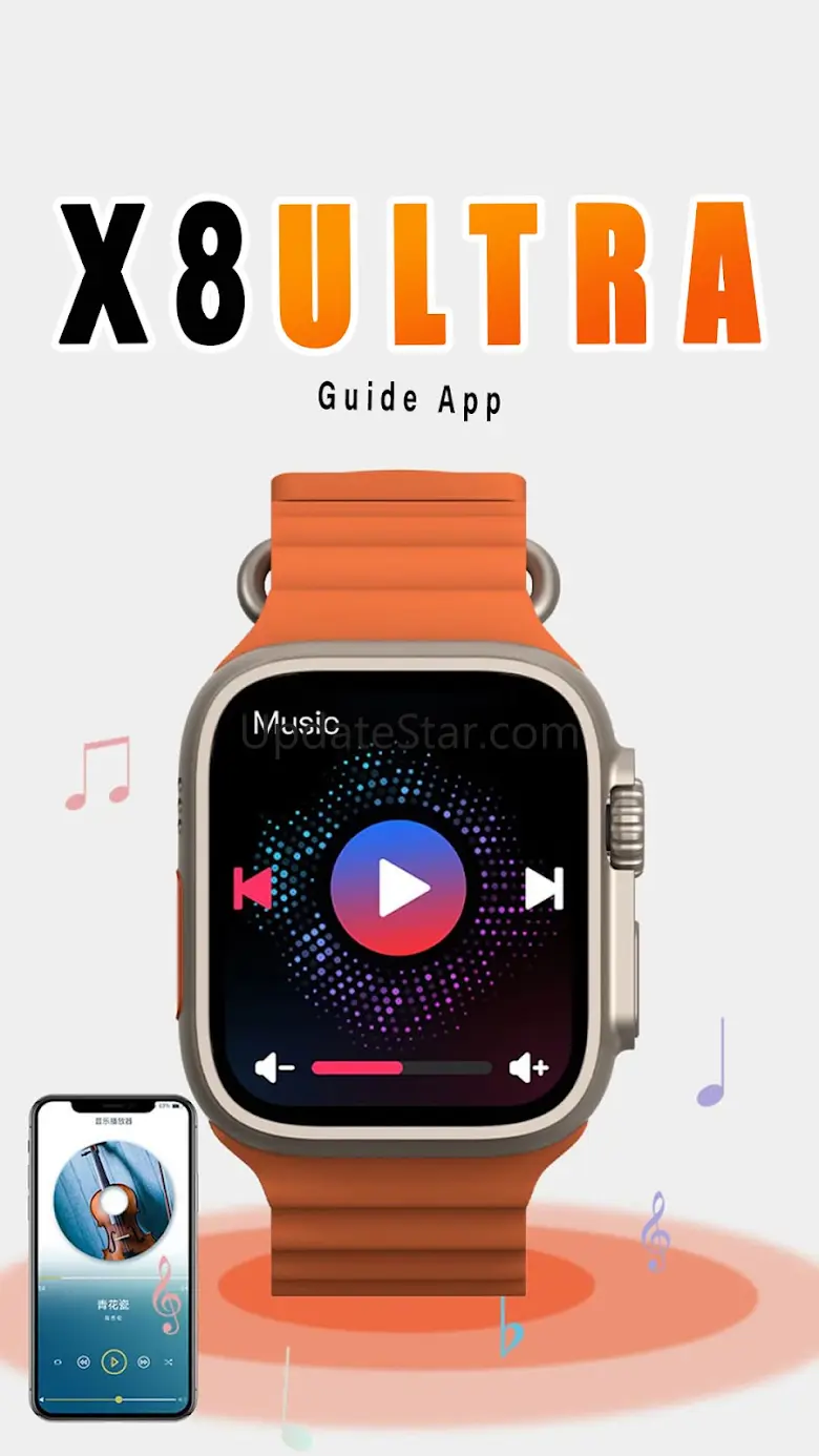 X8 Ultra Smart Watch Guide v1