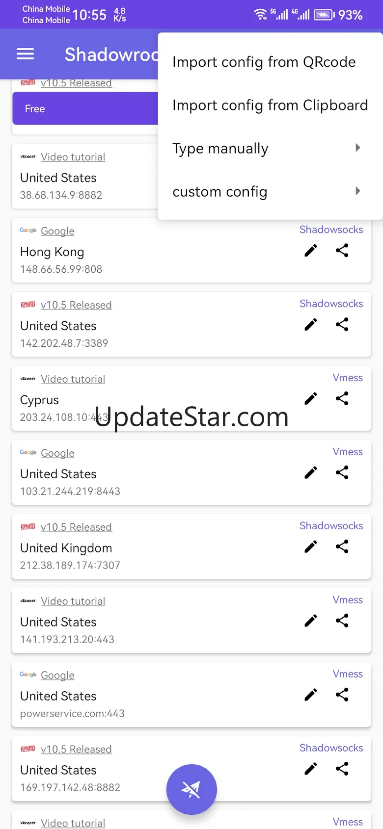 Shadowrocket for android 10.9.2