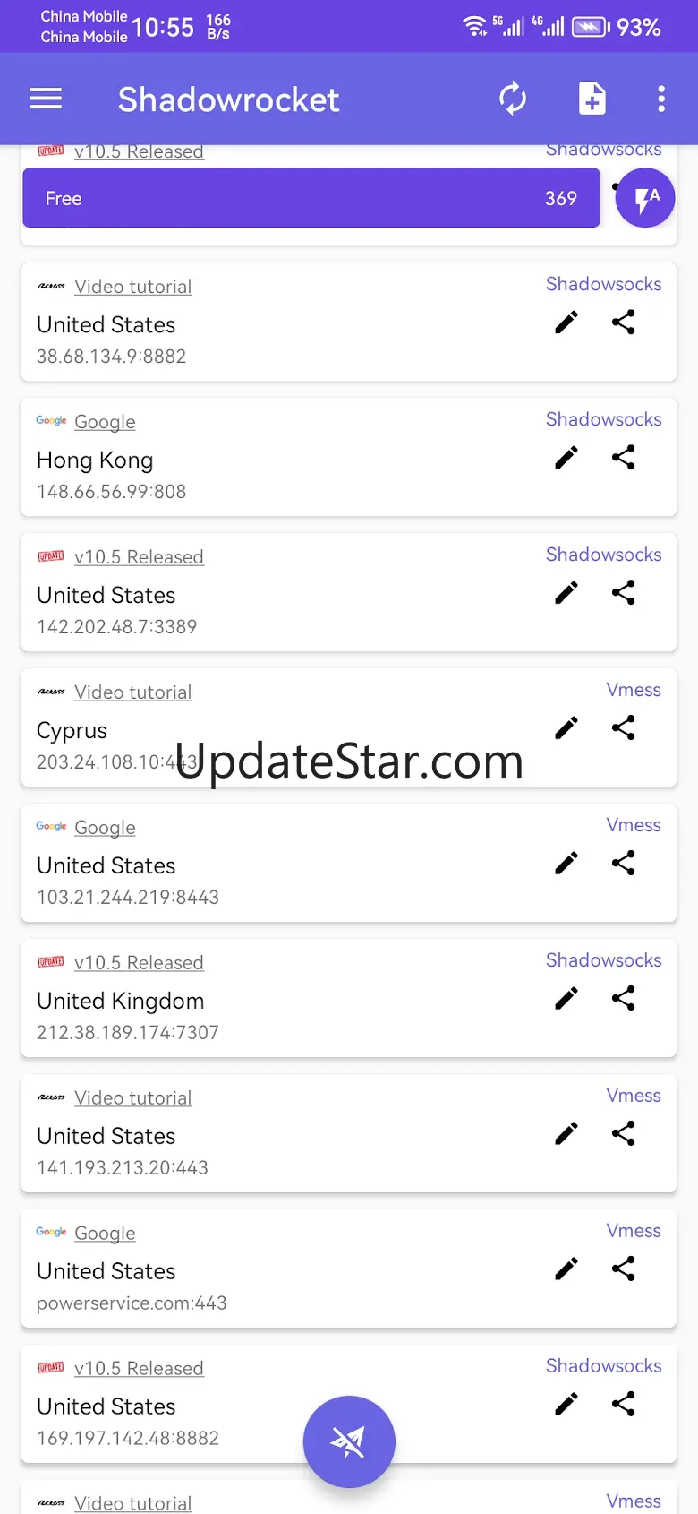 Shadowrocket for android 10.9.2