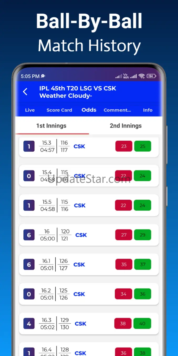 CricMate : Cricket Live Line 1.2.7