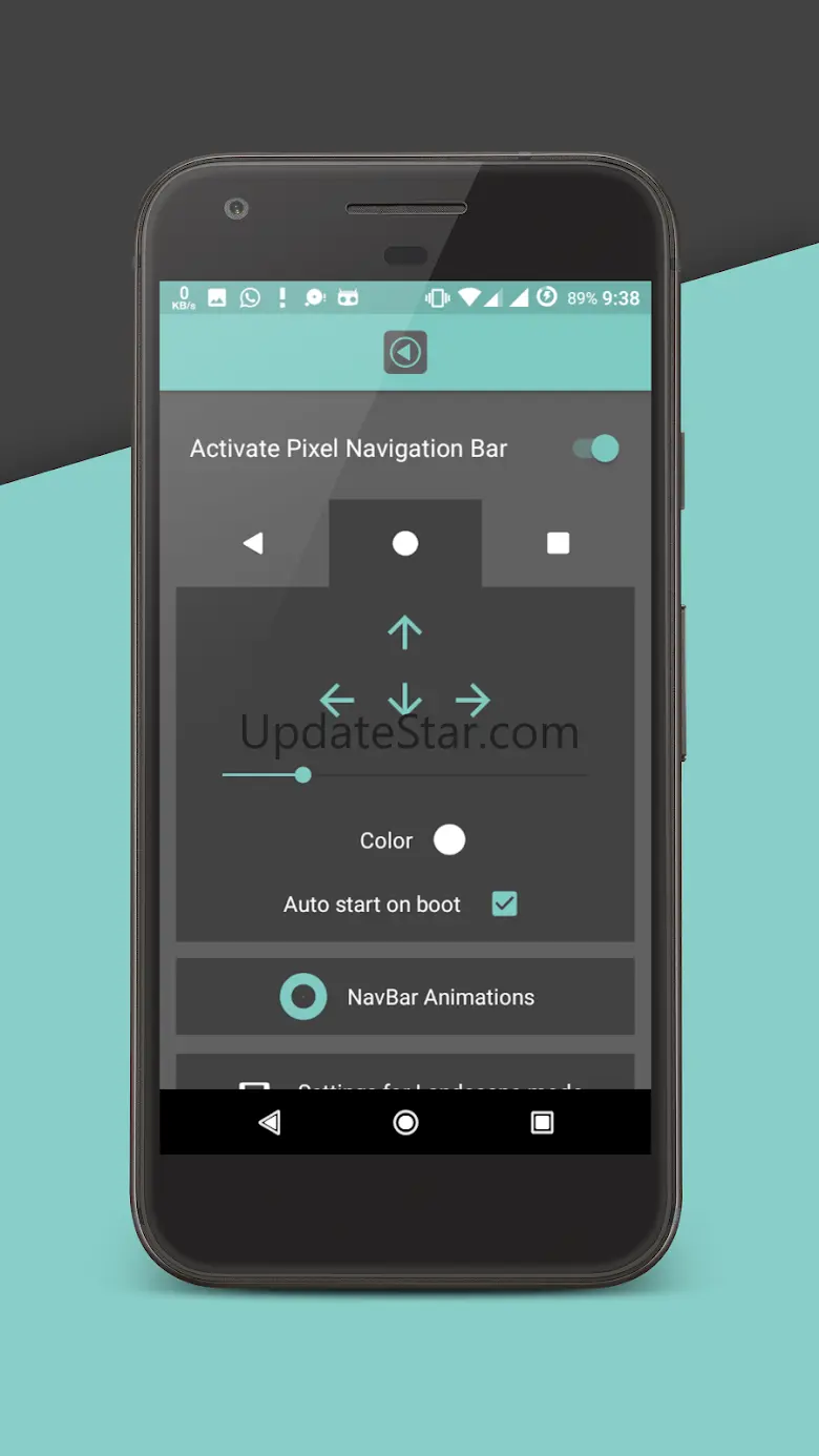 Pixel Navigation Bar (No Root) 4.4