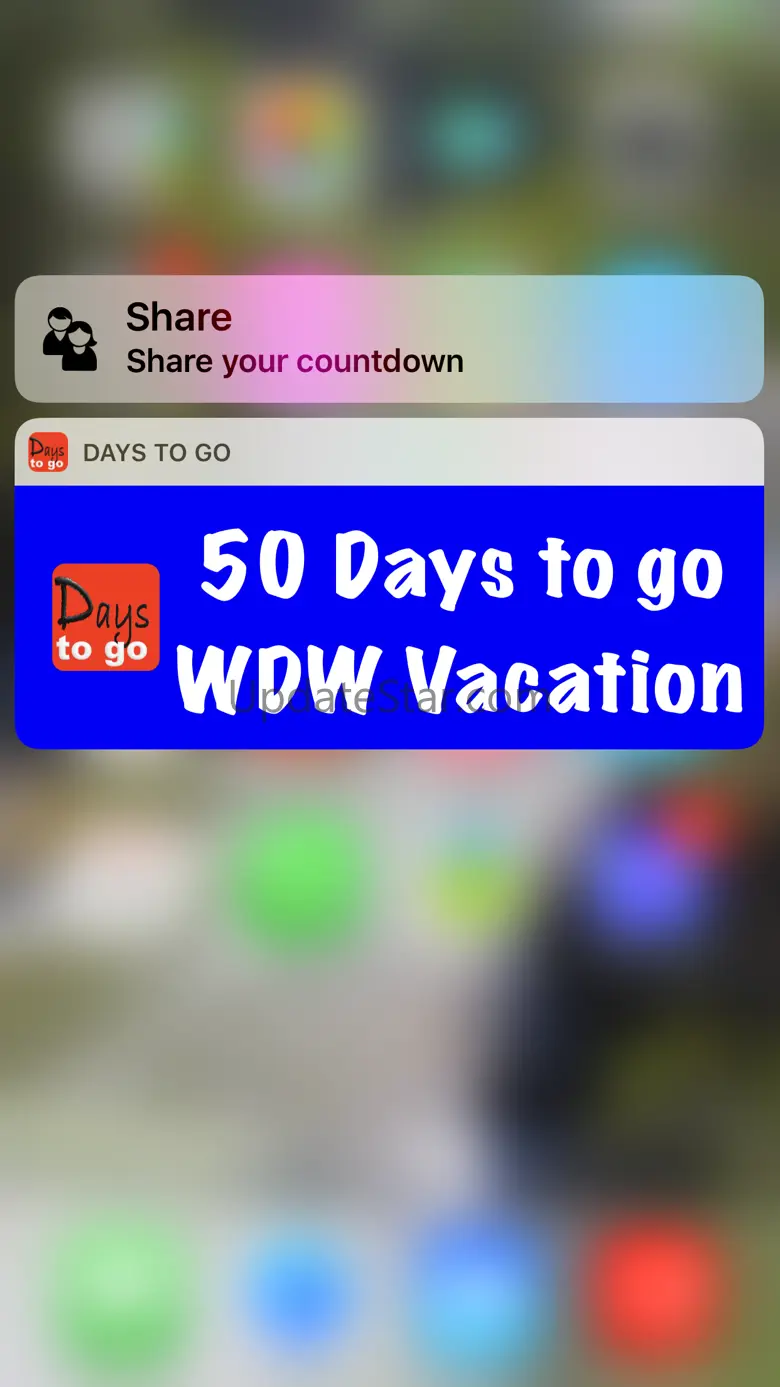 Days to go WDW countdown to your Disney Vacation 2.50