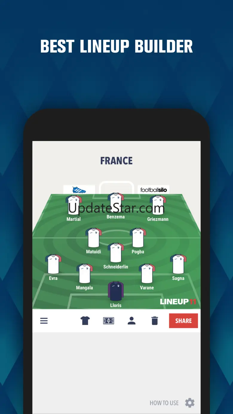Lineup11 - Football Lineup 1.2.6