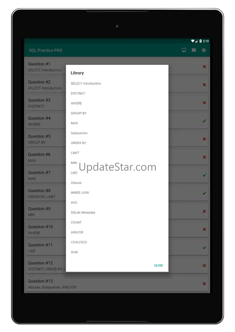 SQL Practice PRO - Learn DBs 1.8.9