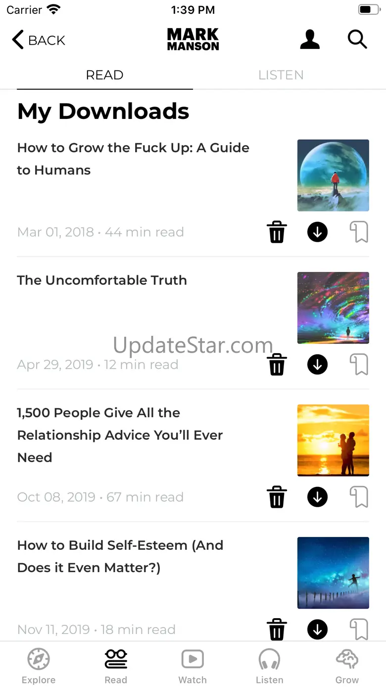 The Mark Manson App 1.4.1