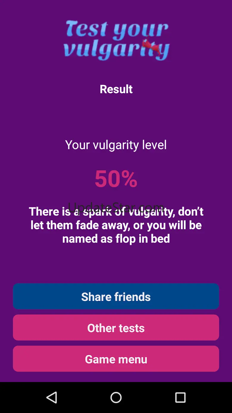 Test Vulgar - sexy tests 1.5