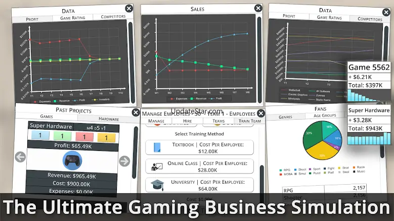 Game Studio Tycoon 3 Lite 1.3
