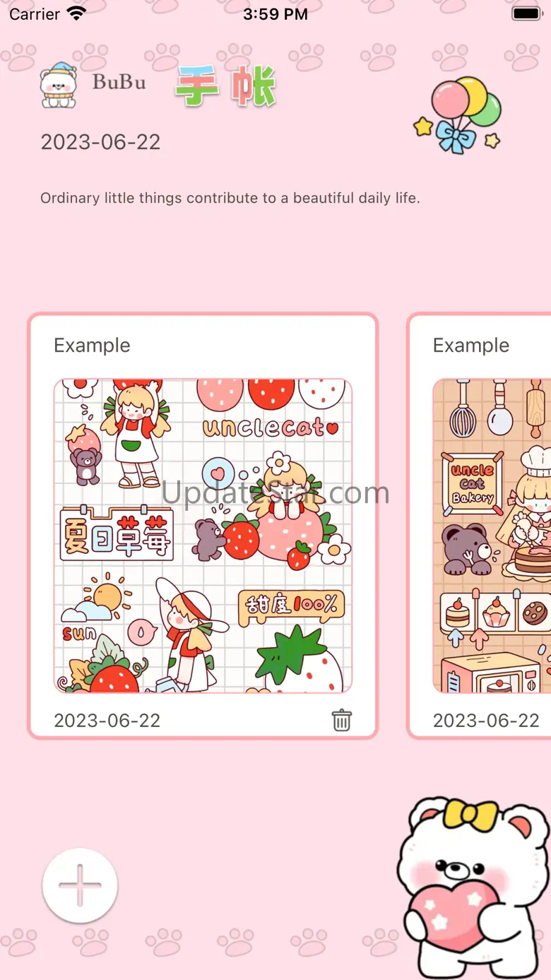 My diary - Cute Notes Daily 1.3
